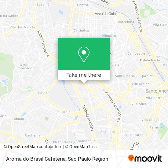 Aroma do Brasil Cafeteria map