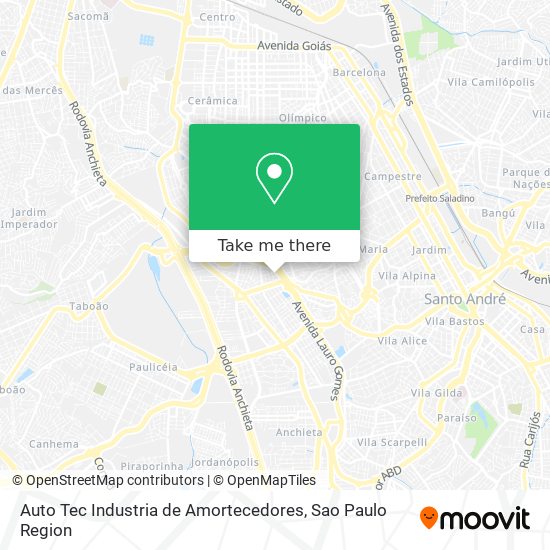 Auto Tec Industria de Amortecedores map