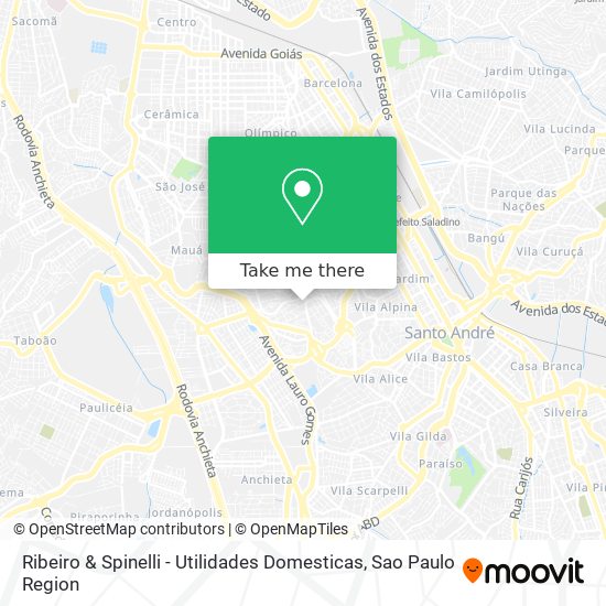 Ribeiro & Spinelli - Utilidades Domesticas map