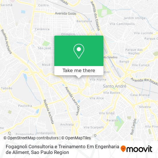 Fogagnoli Consultoria e Treinamento Em Engenharia de Aliment map