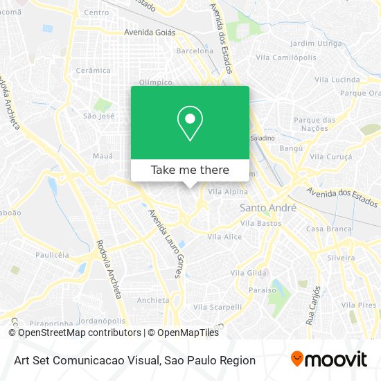 Art Set Comunicacao Visual map