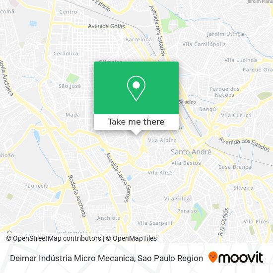 Deimar Indústria Micro Mecanica map