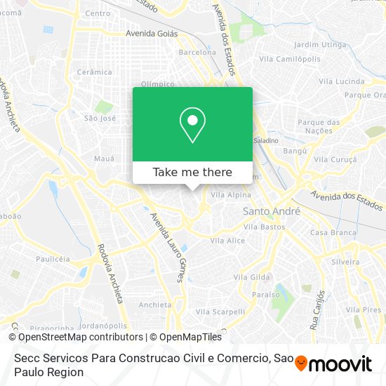 Secc Servicos Para Construcao Civil e Comercio map