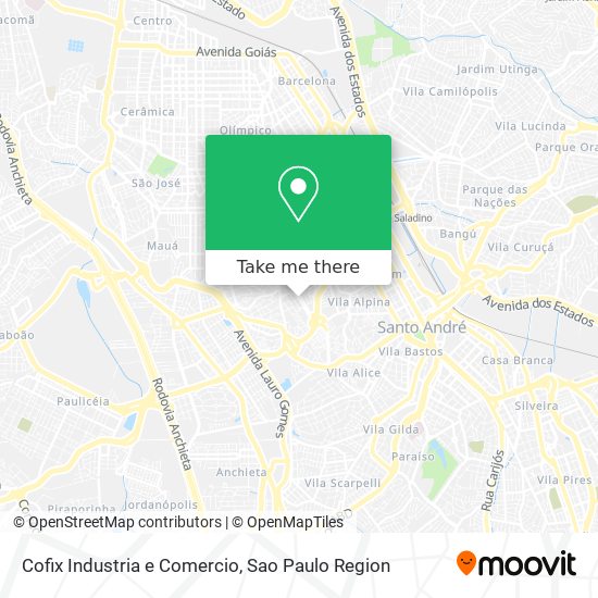 Cofix Industria e Comercio map