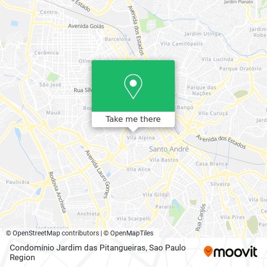 Condomínio Jardim das Pitangueiras map