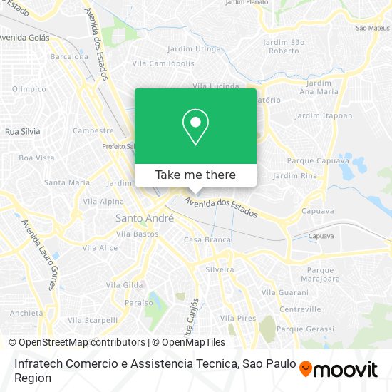 Infratech Comercio e Assistencia Tecnica map