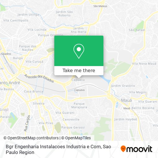 Bgr Engenharia Instalacoes Industria e Com map