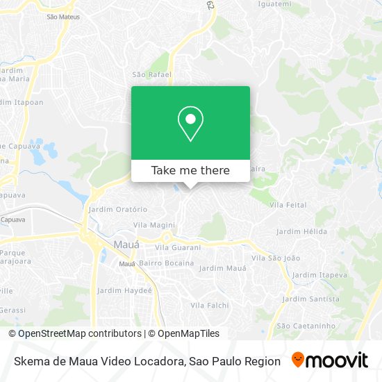 Skema de Maua Video Locadora map