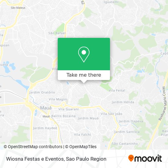 Wiosna Festas e Eventos map