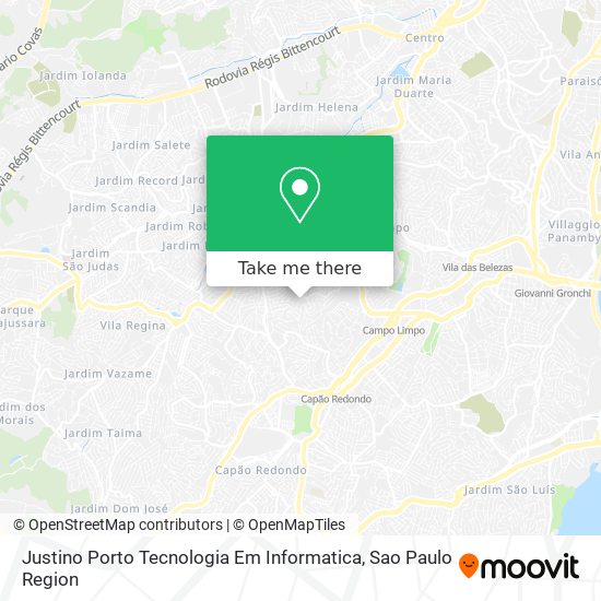 Mapa Justino Porto Tecnologia Em Informatica