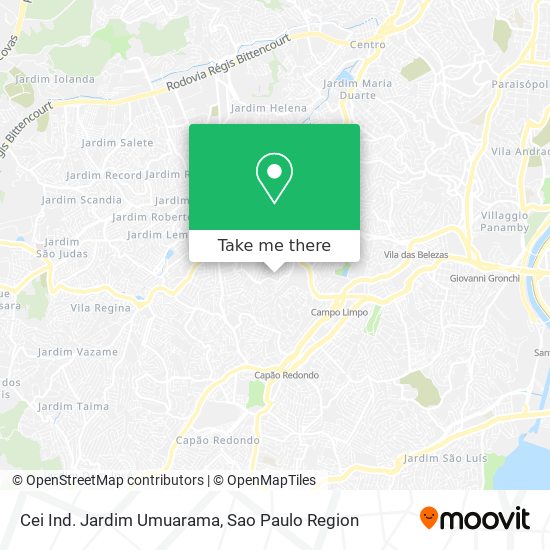 Cei Ind. Jardim Umuarama map