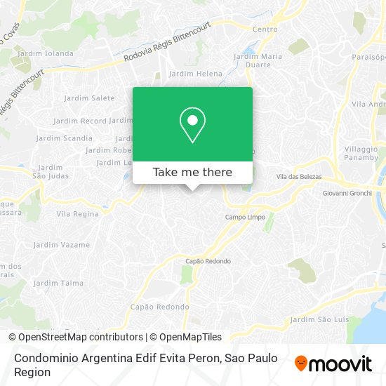 Mapa Condominio Argentina Edif Evita Peron