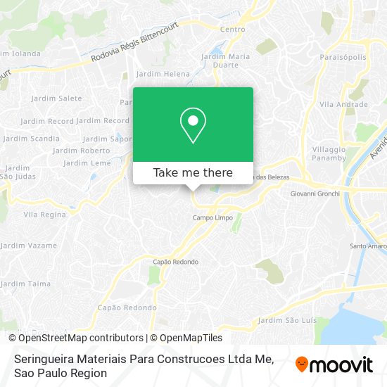 Seringueira Materiais Para Construcoes Ltda Me map