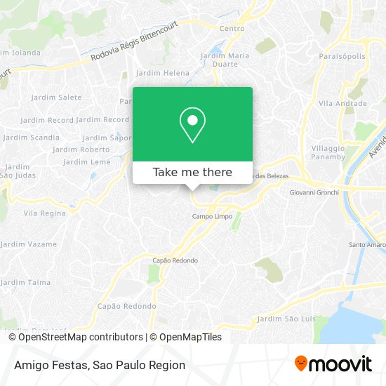 Amigo Festas map