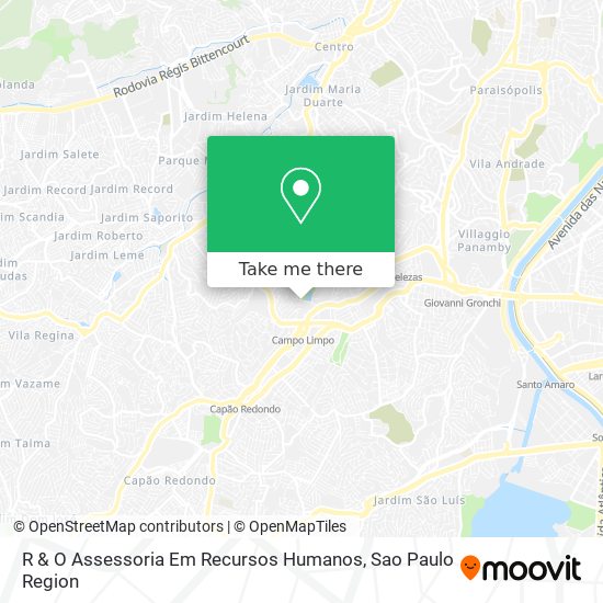 R & O Assessoria Em Recursos Humanos map