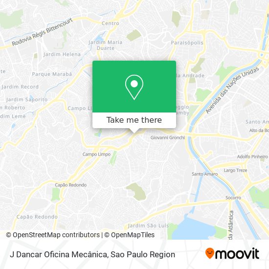 J Dancar Oficina Mecânica map