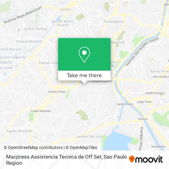Macpress Assistencia Tecnica de Off Set map