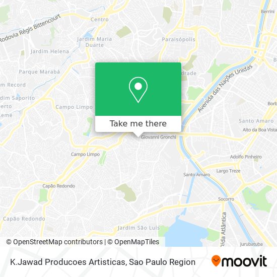 K.Jawad Producoes Artisticas map