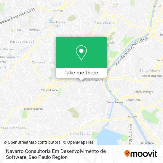 Navarro Consultoria Em Desenvolvimento de Software map