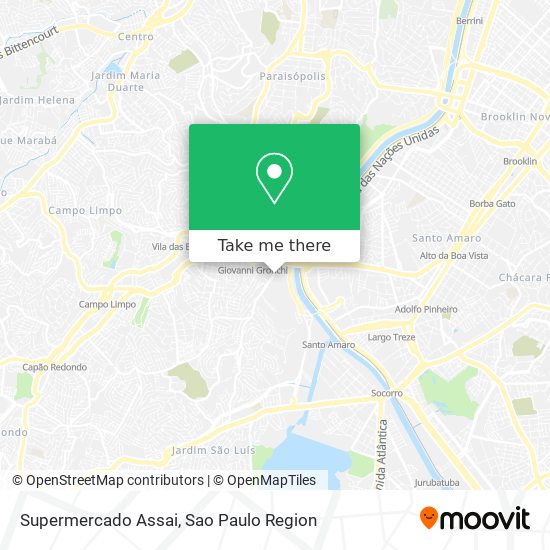 Supermercado Assai map