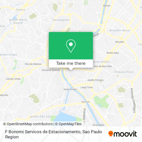 F Bonomi Servicos de Estacionamento map