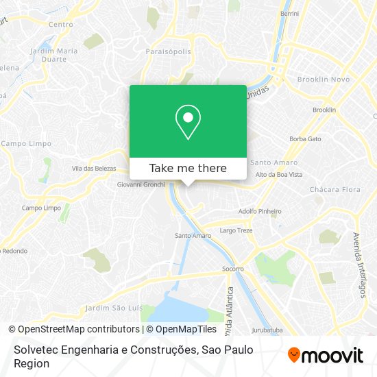 Solvetec Engenharia e Construções map