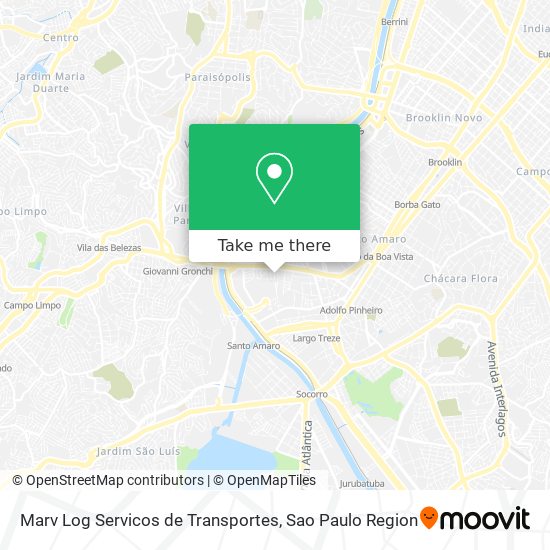 Marv Log Servicos de Transportes map