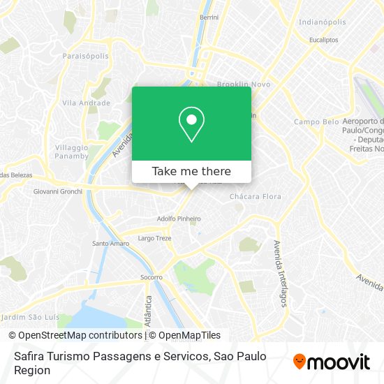 Safira Turismo Passagens e Servicos map