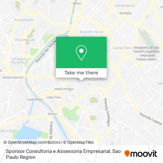 Sponsor Consultoria e Assessoria Empresarial map