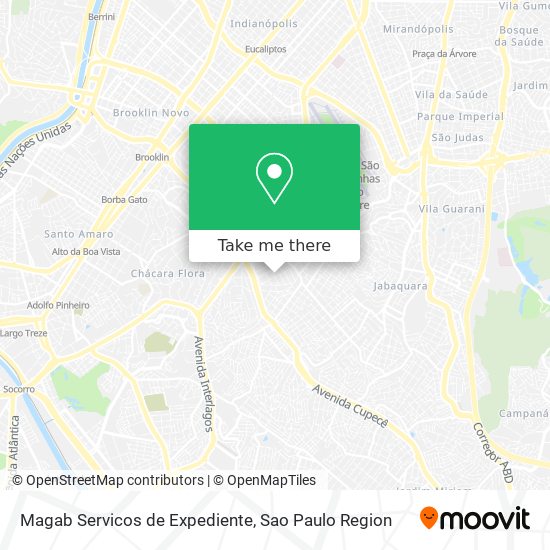 Magab Servicos de Expediente map