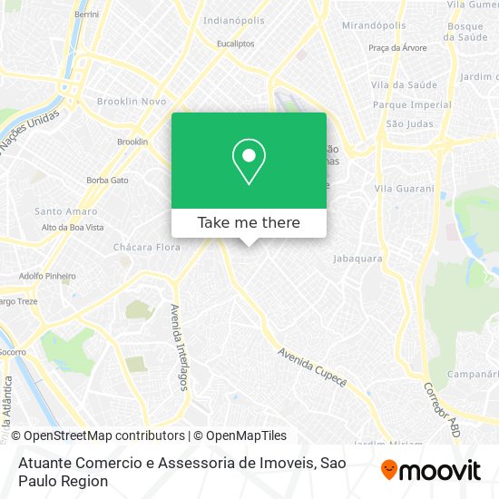 Atuante Comercio e Assessoria de Imoveis map