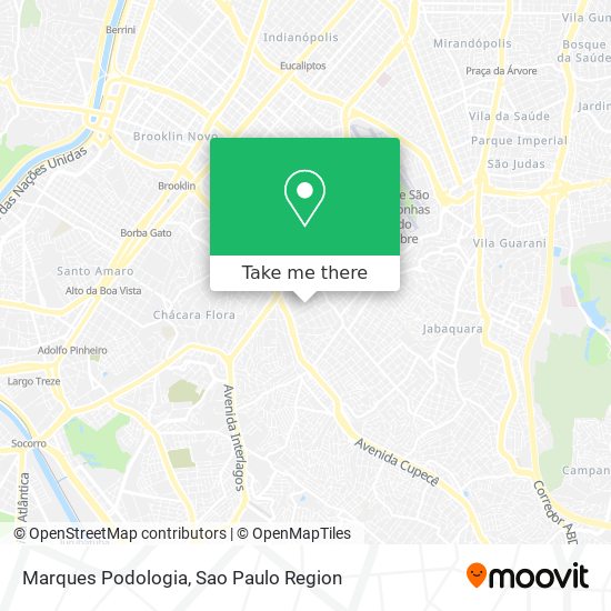 Marques Podologia map