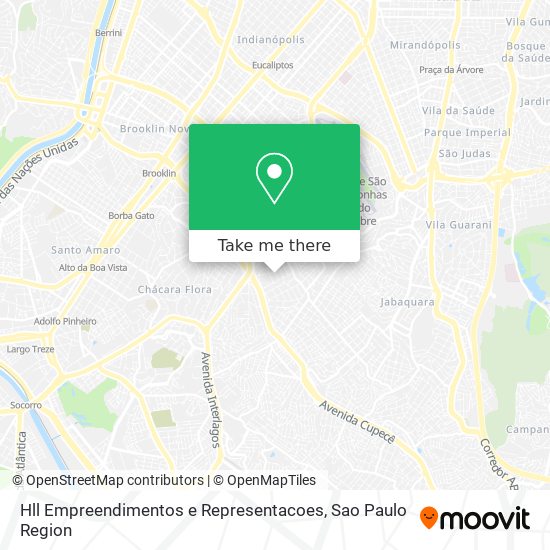 Hll Empreendimentos e Representacoes map