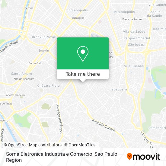 Mapa Soma Eletronica Industria e Comercio