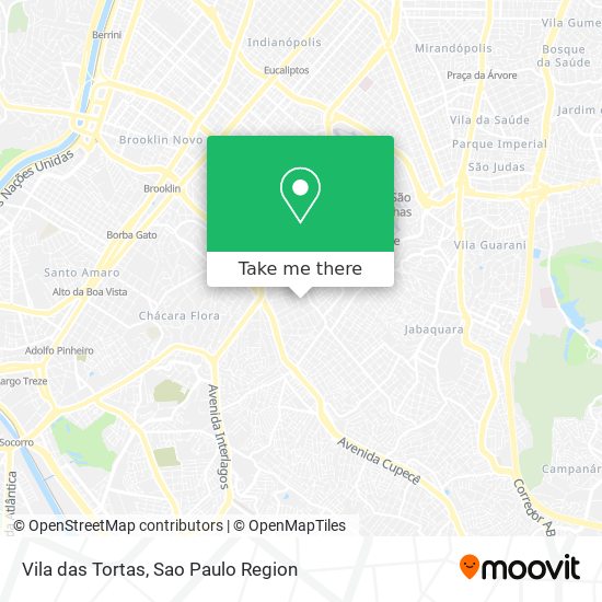 Vila das Tortas map