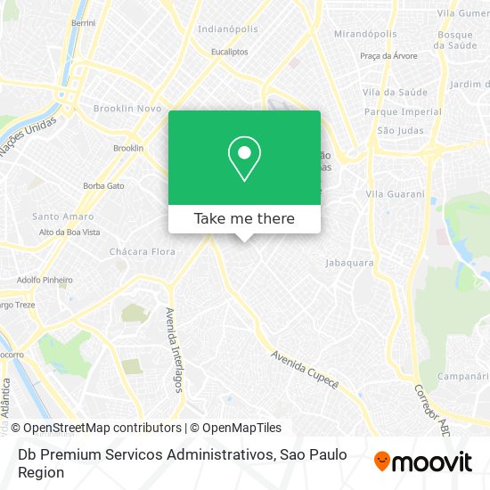 Db Premium Servicos Administrativos map