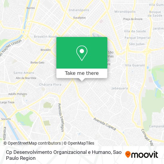 Mapa Cp Desenvolvimento Organizacional e Humano