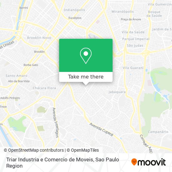 Triar Industria e Comercio de Moveis map