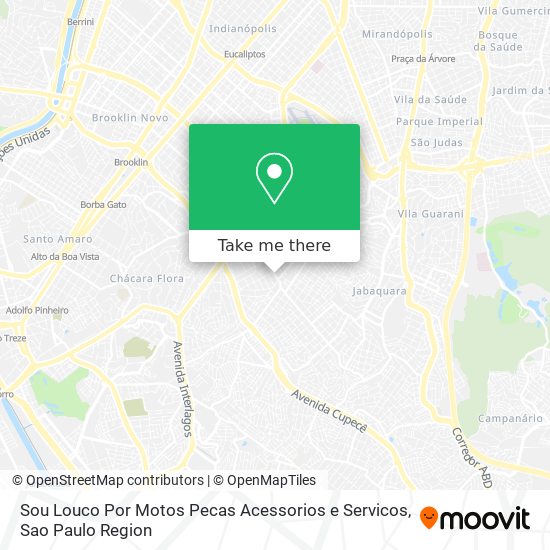 Mapa Sou Louco Por Motos Pecas Acessorios e Servicos