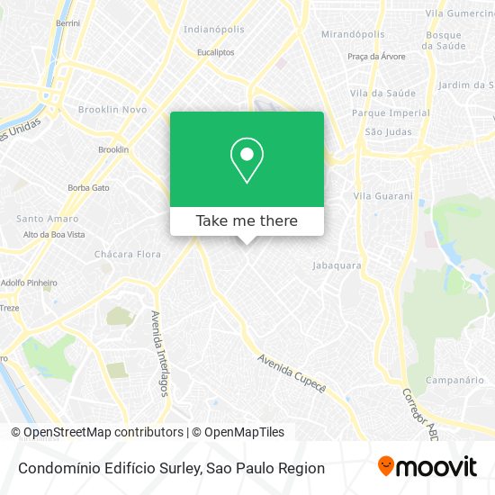 Condomínio Edifício Surley map