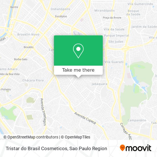 Mapa Tristar do Brasil Cosmeticos