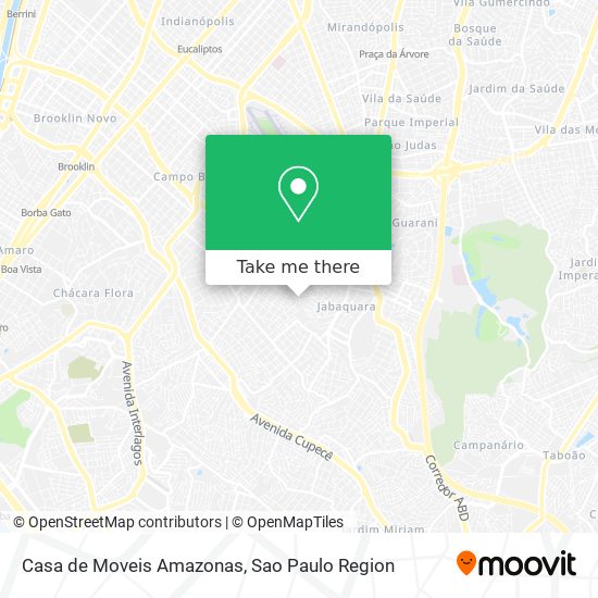 Casa de Moveis Amazonas map
