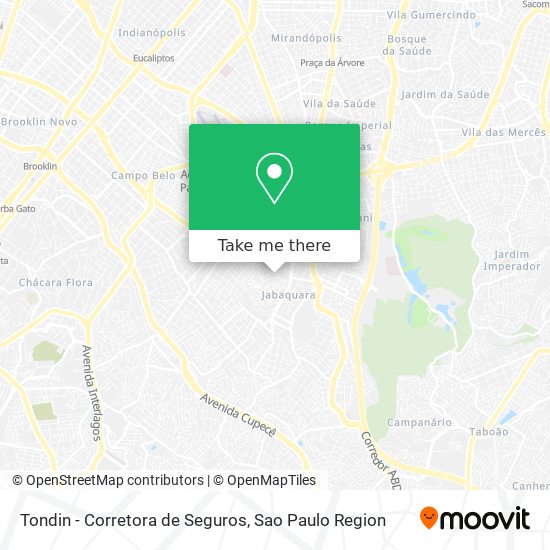 Mapa Tondin - Corretora de Seguros