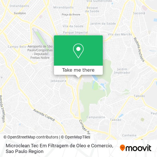 Microclean Tec Em Filtragem de Oleo e Comercio map