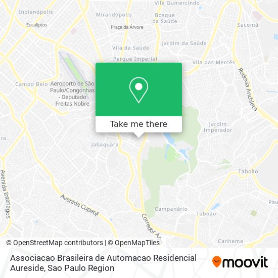 Associacao Brasileira de Automacao Residencial Aureside map