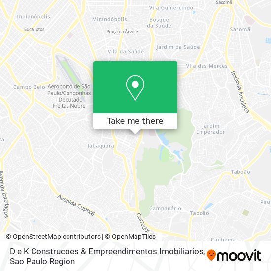 Mapa D e K Construcoes & Empreendimentos Imobiliarios