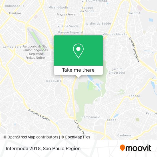 Intermoda 2018 map