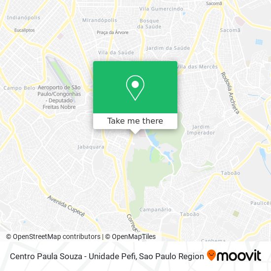Centro Paula Souza - Unidade Pefi map