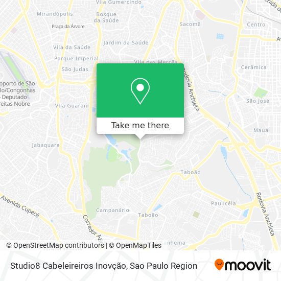 Studio8 Cabeleireiros Inovção map