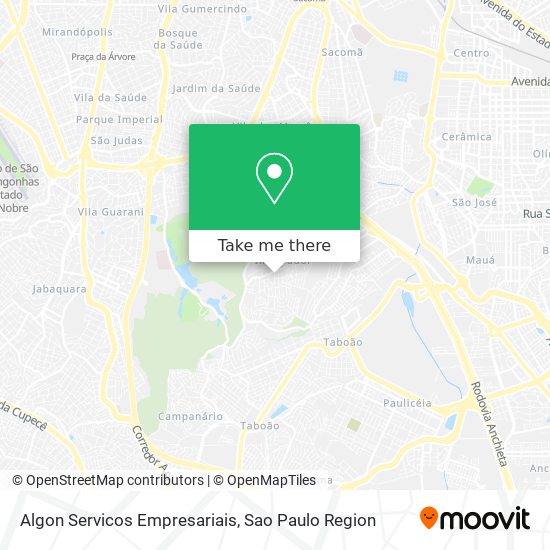 Algon Servicos Empresariais map